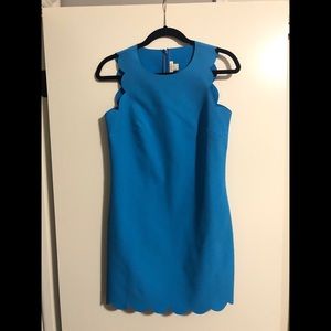 J crew factory scallop dress